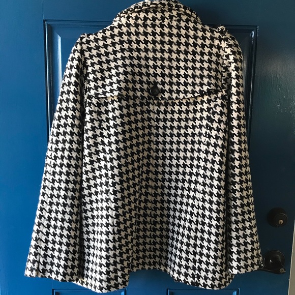 Houndstooth pea coat - Picture 4 of 5